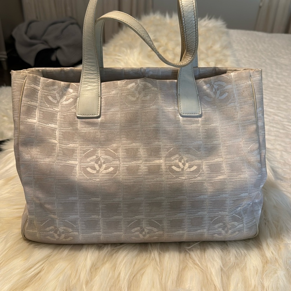 Vintage Chanel nylon tote